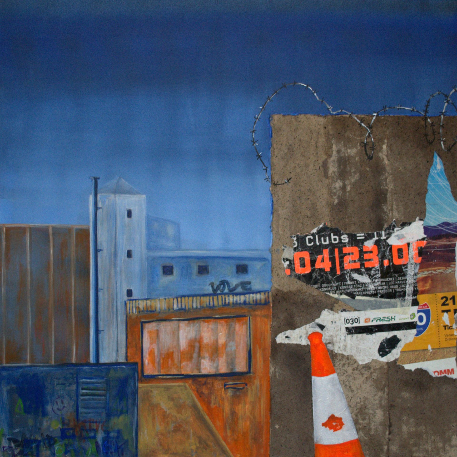 kunstenaar-utrecht-kunst-ltuziam-l-tuziasm-schilderij-art-artist-painting-urban-landscape-city-Udo Braehler Abandoned