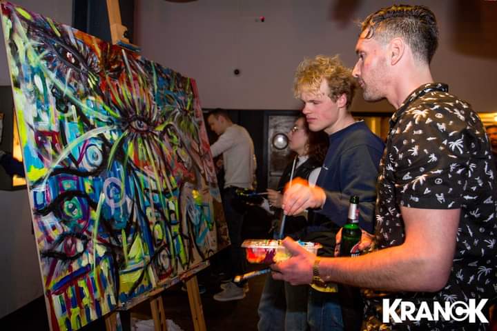 live-disco-nightlife-painting-kranck-utrecht-l-tuziasm-house-music-dance-nacht-cultuur-art-kunst